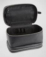 Image 3 of 4: ROYCE New York Personalized Leather Makeup Bag Train Case