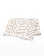 Image 1 of 2: Matouk Schumacher Quincy King Flat Sheet