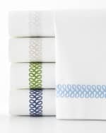 Image 2 of 3: Matouk Schumacher Astor Braid Standard Pillowcases, Pair