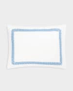 Image 1 of 3: Matouk Schumacher Astor Braid King Sham