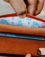 Image 5 of 5: Bluebonnet iPhone 13 Pro Max Leather Folio Case