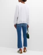 Image 3 of 6: MOTHER The Insider Crop Step Fray Jeans