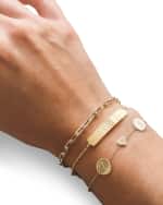 Image 2 of 2: Sarah Chloe Cara 14K Gold Duo Bracelet