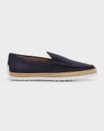 Image 1 of 5: Tod's Men's New TV Suede Espadrilles