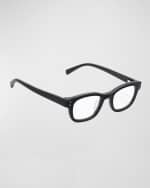 Image 1 of 3: Eyebobs Biff Square Acetate Readers