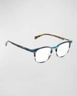 Image 1 of 3: Eyebobs Boardroom Oversized Square Acetate Reader Glasses