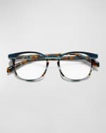 Image 3 of 3: Eyebobs Boardroom Oversized Square Acetate Reader Glasses