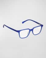 Image 1 of 3: Eyebobs C Suite Square Acetate Reader Glasses