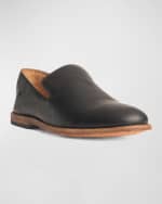 Image 2 of 5: Frye Men's Chris Venetian Waxed Suede Loafers