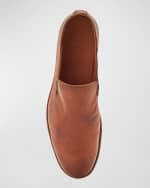 Image 5 of 5: Frye Men's Chris Venetian Waxed Suede Loafers