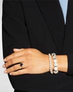 Image 5 of 5: Lee Brevard Sterling Silver Rodger Stretch Bracelet