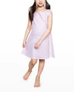 Image 3 of 3: Petite Plume Girl's Sweethearts Nightgown, Size 6M-14