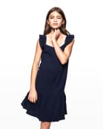 Image 3 of 3: Petite Plume Girl's Celeste Nightdress, Size 6M-14