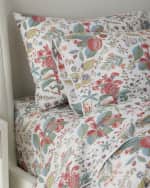Image 1 of 3: Matouk Schumacher Pomegranate King Pillowcase Pair