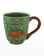 Image 3 of 4: Bordallo Pinheiro Assorted Woods Mugs, Set of 4