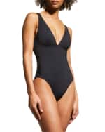 Image 4 of 5: Tommy Bahama Palm Modern One-Piece Swimsuit