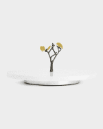 Image 3 of 5: Michael Aram Butterfly Ginkgo Lazy Susan