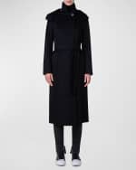 Image 4 of 5: Akris Storm System Cashmere Coat
