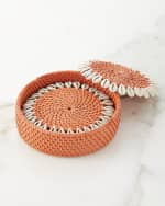 Image 2 of 2: Mode Living Capiz Coasters, Set of 4