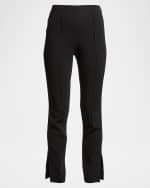 Image 1 of 5: Cinq a Sept Brianne Slit-Leg Trousers