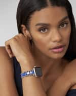 Image 2 of 4: LAGOS Smart Caviar Ultramarine Ceramic Link Watch Band, 38-45mm