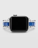 Image 4 of 4: LAGOS Smart Caviar Ultramarine Ceramic Link Watch Band, 38-45mm