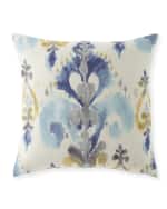 Image 2 of 2: Eastern Accents Aoki Decorative Pillow In Azure