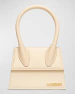 Image 1 of 5: Jacquemus Le Chiquito Moyen Top-Handle Bag