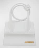 Image 1 of 6: Jacquemus Le Chiquito Noeud Coil Top-Handle Bag