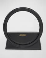 Image 1 of 6: Jacquemus Le Sac Rond Top-Handle Bag