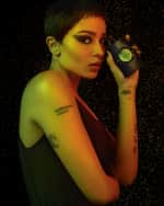 Image 3 of 5: Yves Saint Laurent Beaute Black Opium Illicit Green Eau de Parfum, 2.5 oz.