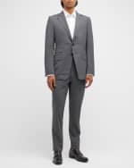 Image 4 of 6: TOM FORD Men's O'Connor Solid Wool Suit