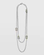 Image 4 of 4: LAGOS Newport 4-Station 4mm Rolo Chain Link Necklace