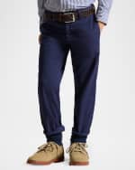 Image 3 of 5: Ralph Lauren Childrenswear Boy's Flat Front Chino Pants, Size 2-7