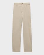 Image 1 of 5: Ralph Lauren Childrenswear Boy's Flat Front Chino Pants, Size 4-14