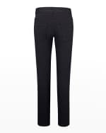 Image 2 of 2: DL1961 Boy's Brady Straight Leg Dark Rinse Jeans, Size 2-7