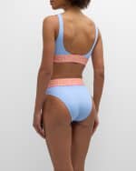 Image 3 of 5: Versace Greca Border Bikini Briefs
