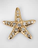 Image 1 of 5: Sydney Evan 14K Yellow Gold Starfish Stud Earring, Single