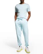 Image 2 of 5: Moschino Men's Logo-Trim Home Jogger Pants