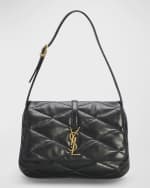Image 1 of 6: Saint Laurent Le 57 Flap YSL Shoulder Bag in Quilted Leather