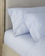 Image 1 of 3: Ralph Lauren Home Workshirt Chambray King Pillowcase