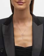 Image 2 of 5: LANA Flawless Skinny Pointed Cross Pendant Necklace