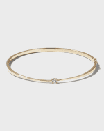 Image 1 of 4: LANA Solo Round Graduating Hinge Bangle