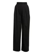 Image 1 of 5: Salon 1884 Pleated Pants in Lightweight Wool