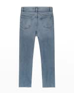 Image 2 of 2: DL1961 Girl's Emie Straight-Leg Denim Jeans, Size 2-6