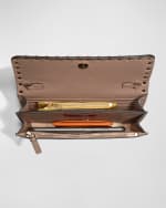 Image 4 of 6: Valentino Garavani Rockstud Pouch Leather Shoulder Bag