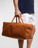 Image 2 of 5: Shinola Men's Leather Utility Duffle Bag