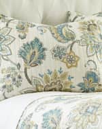 Image 2 of 4: Grey Palladium Full/Queen Quilt Set