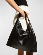 Image 2 of 6: Jimmy Choo Ana Zip Calf Leather Hobo Bag