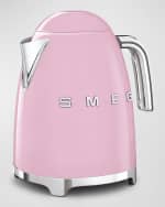 Image 2 of 5: Smeg Retro Electric Kettle, Polished White